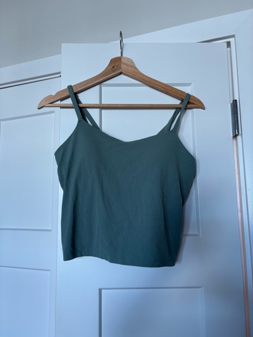 all in motion Olive Green Double-Strap Camisole
